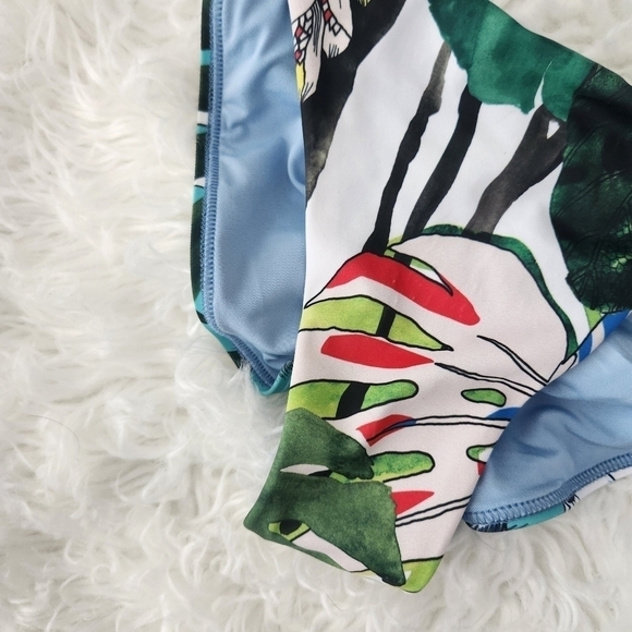 Christian Lacroix Swiminista Jardin Exo Chic Wise Bikini bottom. Size Small. N - Picture 2 of 4